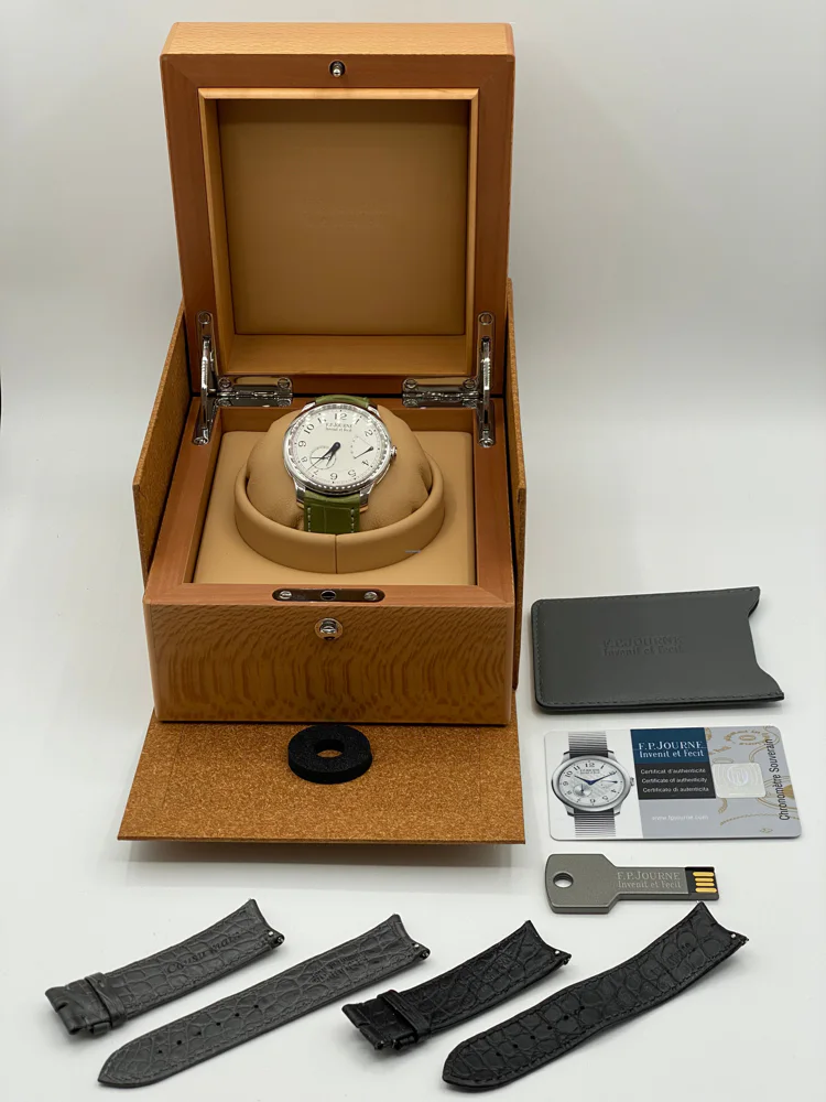 F.P.Journe Souveraine Chronometre Souverain Platinum FULL SET (2019) like new